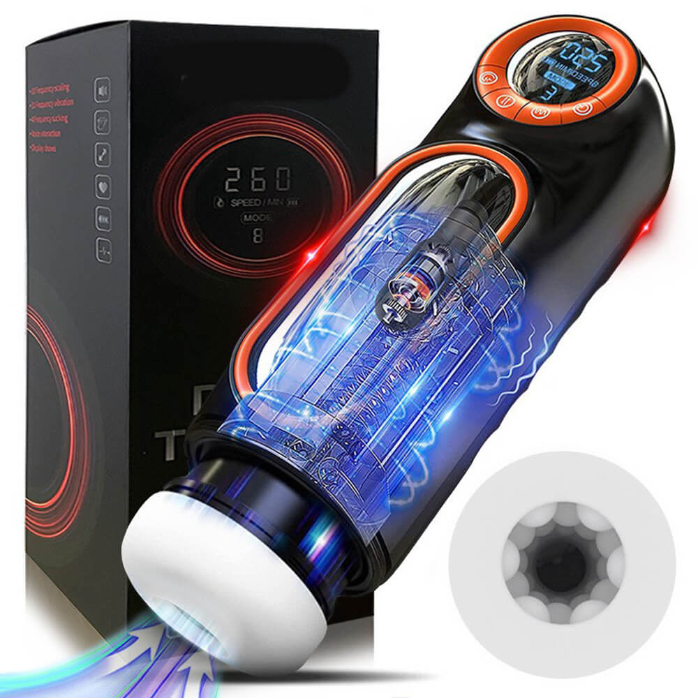 Máy Thủ Dâm Deep Throat Cao Cấp Thụt Bú Mút + Gắn Tường