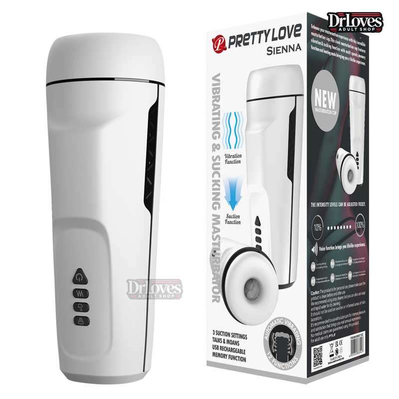 Máy Thủ Dâm PrettyLove SIENNA Rung Hút Co Bóp
