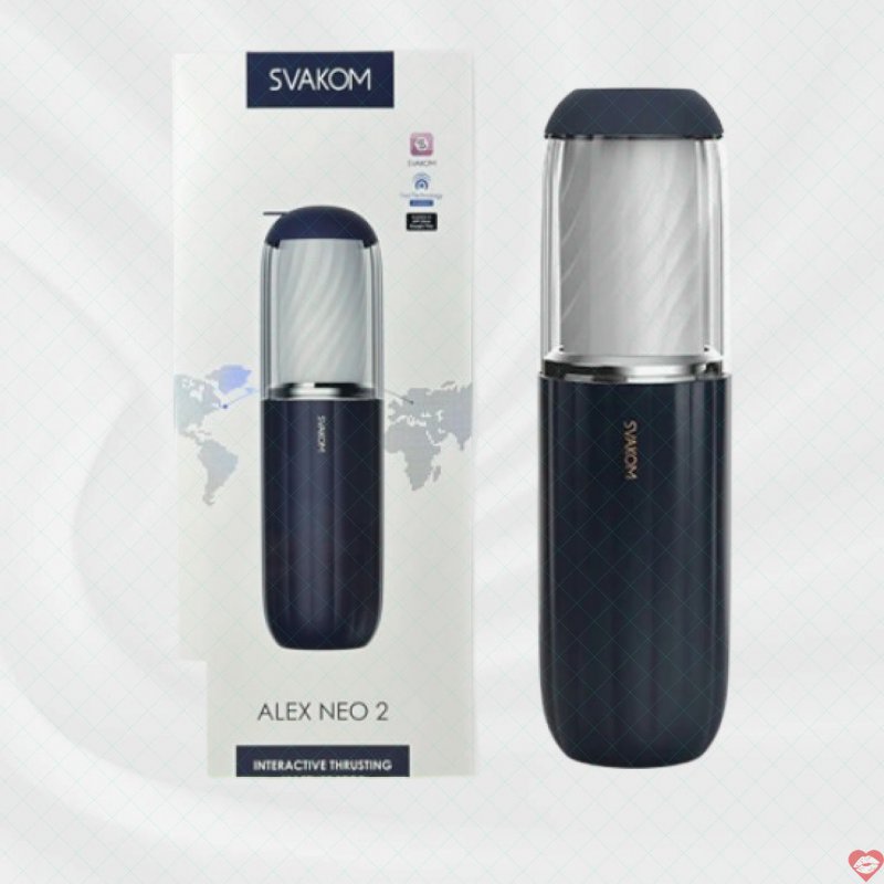 Svakom Alex Neo 2 đồ chơi thủ dâm thụt tự động cho nam kết nối App - USA