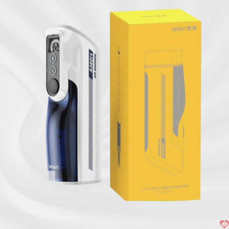 Leten A380 Version 4 âm đạo giả dành cho nam tự động thụt có sưởi ấm