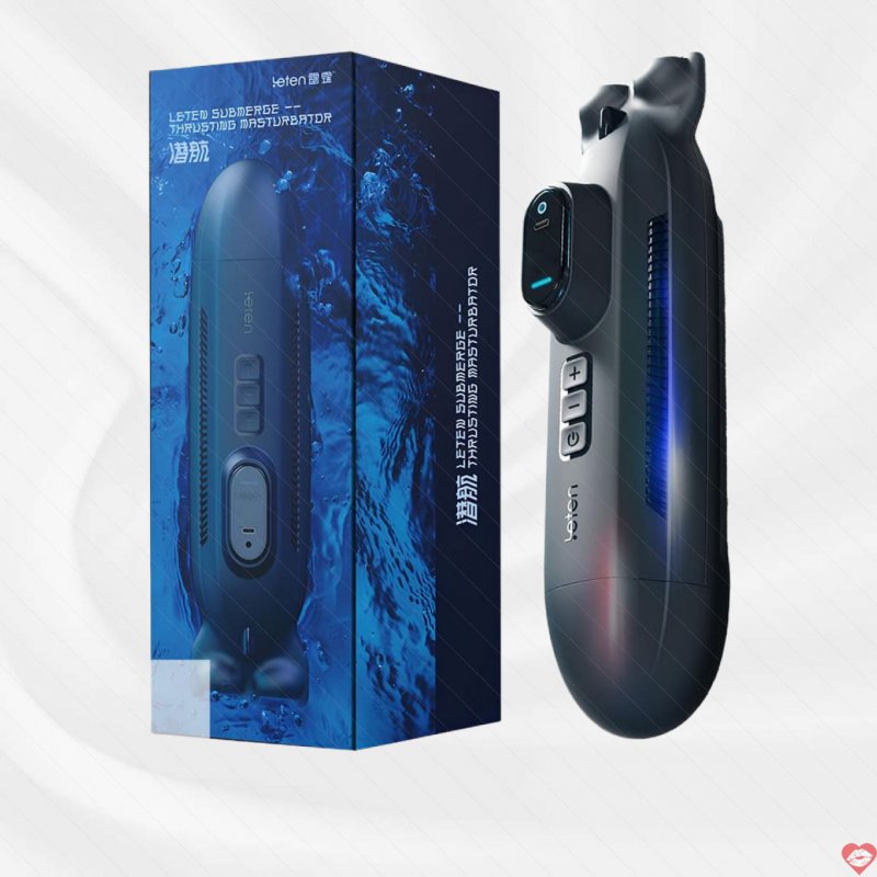 Âm đạo giả cao cấp ngụy trang thụt tự động có âm thanh Leten Submerge