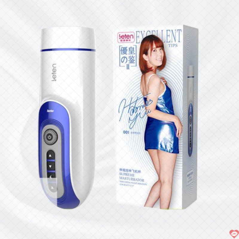 Đồ chơi tình dục nam tự động có âm thanh và sưởi ấm Leten Excellent