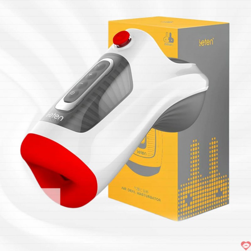 Leten Air Oral máy thổi kèn cho nam có rung hút và âm thanh