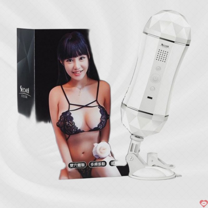 Âm Đạo Giả 2 Đầu Gắn Tường Rung Cảm Ứng Cực Đã Secwell 
