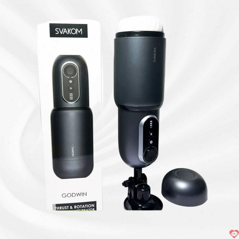 Svakom Godwin máy thủ dâm nam gắn tường tự động xoay thụt hút