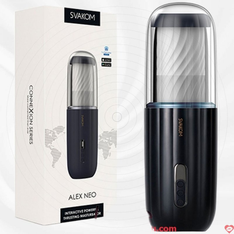 Svakom Alex Neo 2 - Âm đạo giả tự động kết nối điều khiển qua ĐTDD