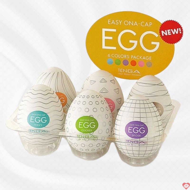 Âm đạo giả hình quả trứng Tenga Egg