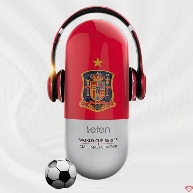 Cốc Thủ Dâm Sành Điệu Leten Football Có Rung Sạc Điện