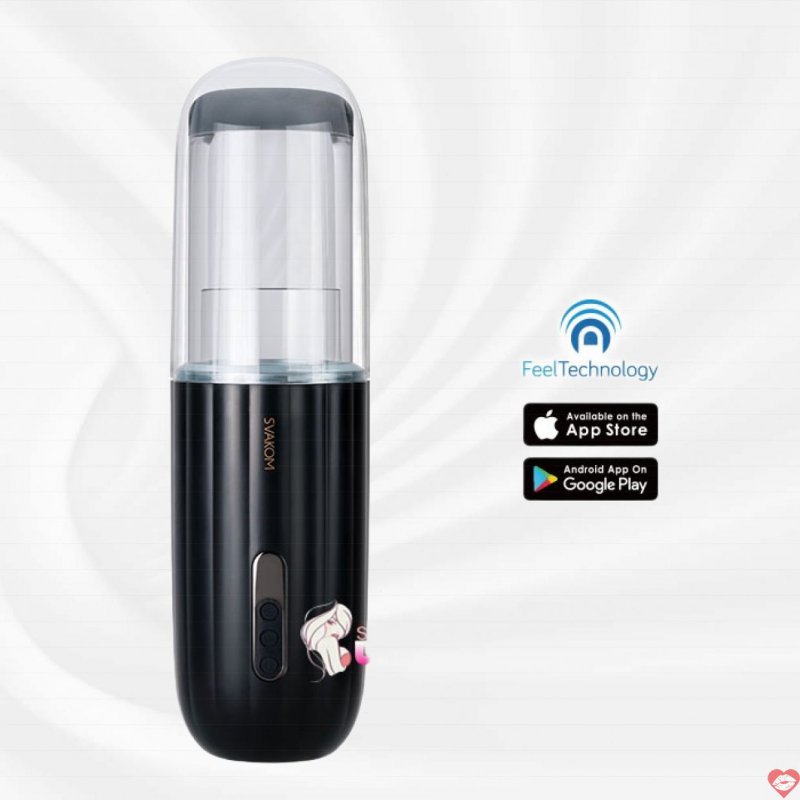 Âm đạo tự động Svakom Alex Neo-cho cặp đôi tương tác qua App từ xa