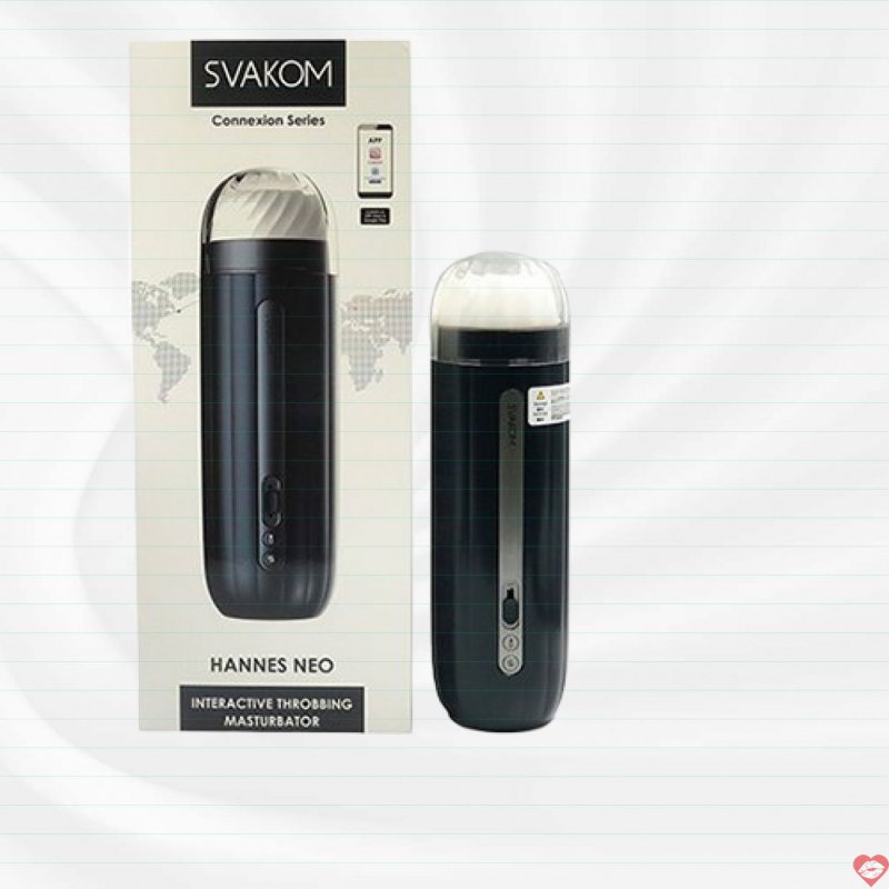 Svakom Hannes Neo- Âm đạo tự động rung thụt sưởi ấm tương tác qua app