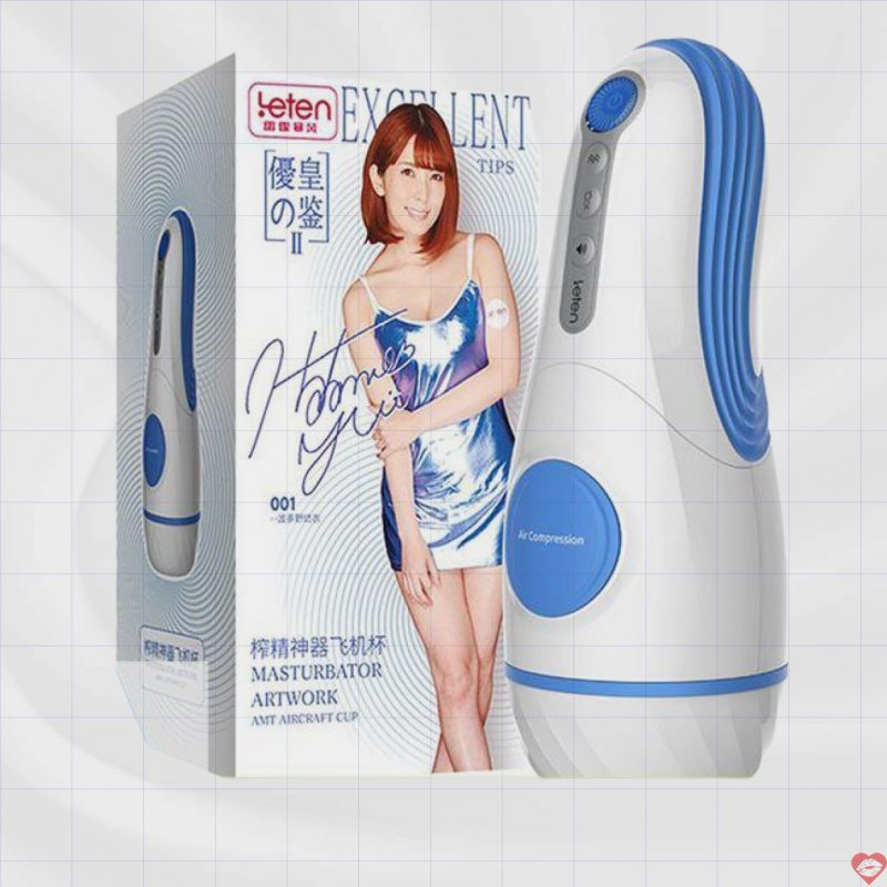 Sextoy nam có rung co bóp tự động Leten AMT Aircraft Cup