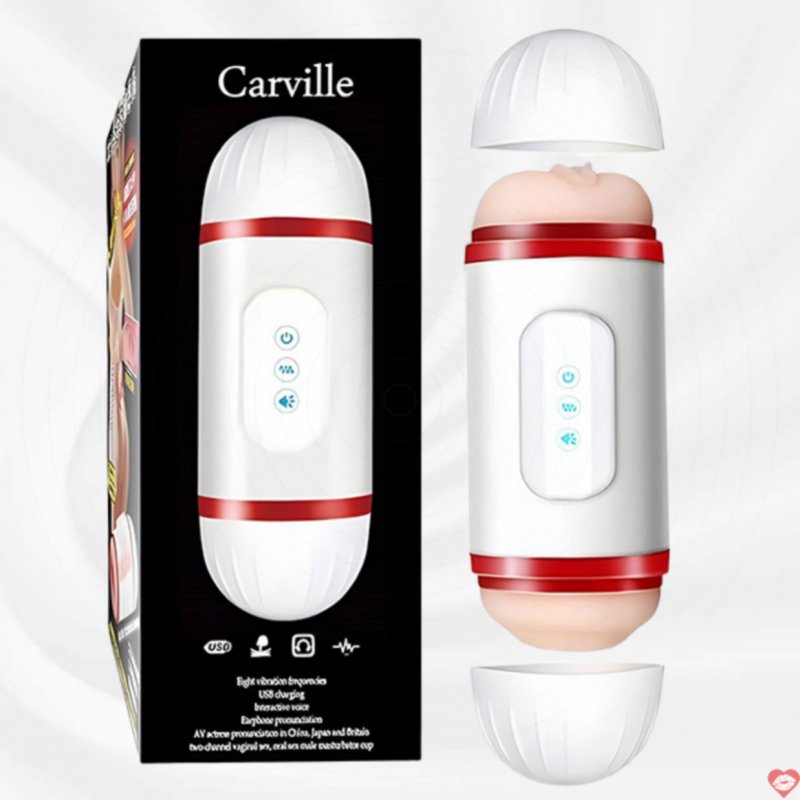 Cốc Thủ Dâm 2 Đầu Rung Rên Kích Thích Âm Đạo Và Miệng 