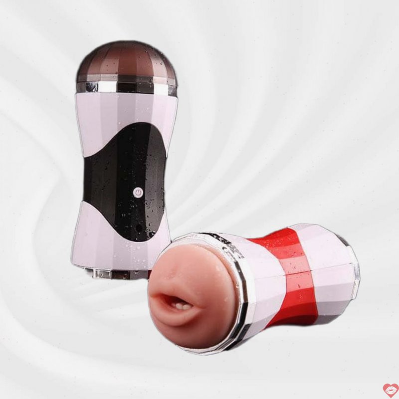 Máy thủ dâm Mizzzee Double Hole rung mạnh tăng khoái cảm tối đa 
