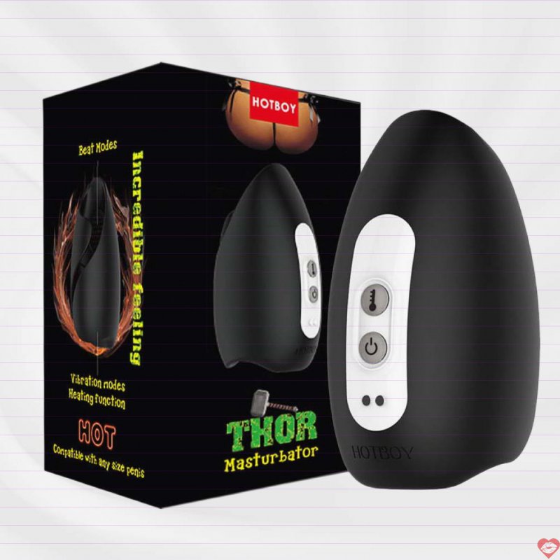 Máy tập Hotboy Thor Men 2in1 đa năng rung nhiệt siêu thú vị 