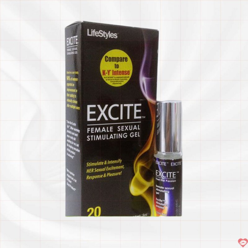 Gel bôi trơn Lifestyles Excite Mỹ tăng khoái cảm mạnh mẽ 