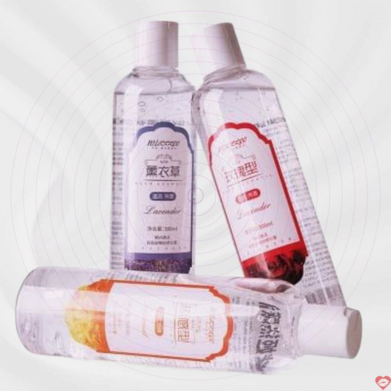 Gel bôi trơn Mizzzee 300ml hoa hồng Lavender mát lạnh dễ chịu 