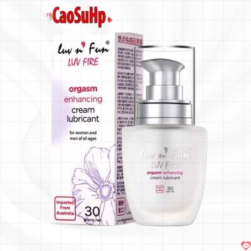 Gel bôi trơn Luvn Fun Fire kích thích đam mê, cảm xúc thăng hoa 