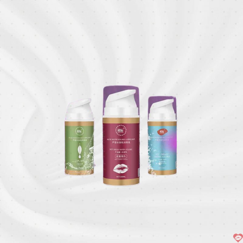 Gel bôi trơn Aloe Vera 100ml cao cấp - nóng ấm dịu nhẹ 