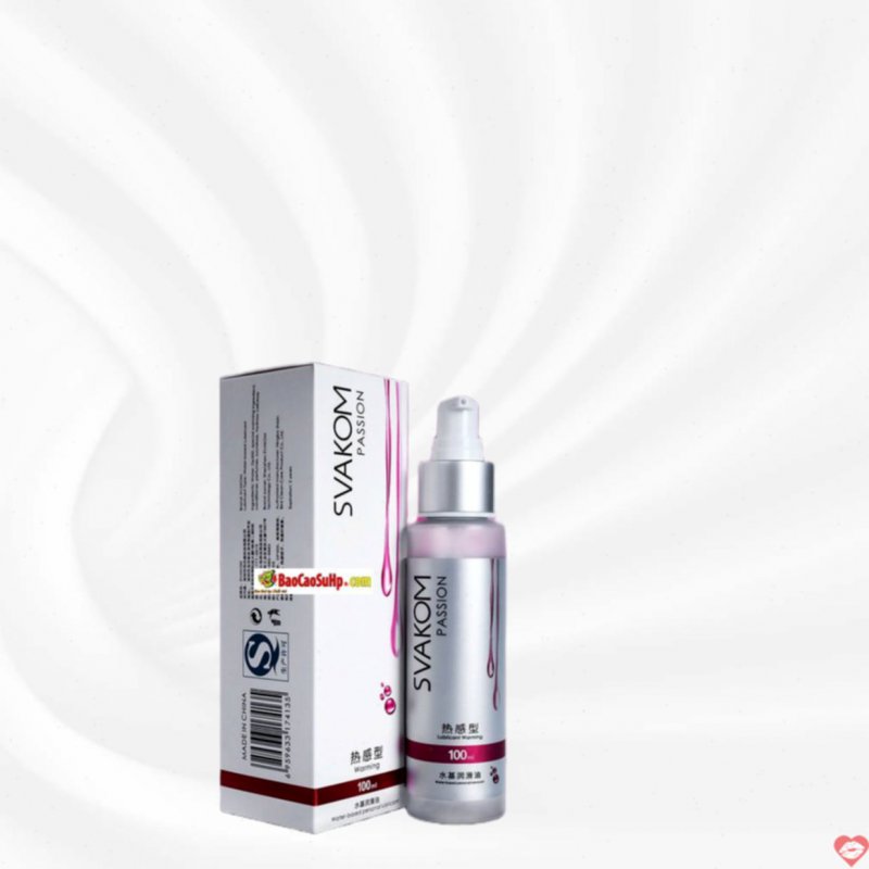 Gel bôi trơn Svakom Warm 60ml ấm nóng sảng khoái kích thích 