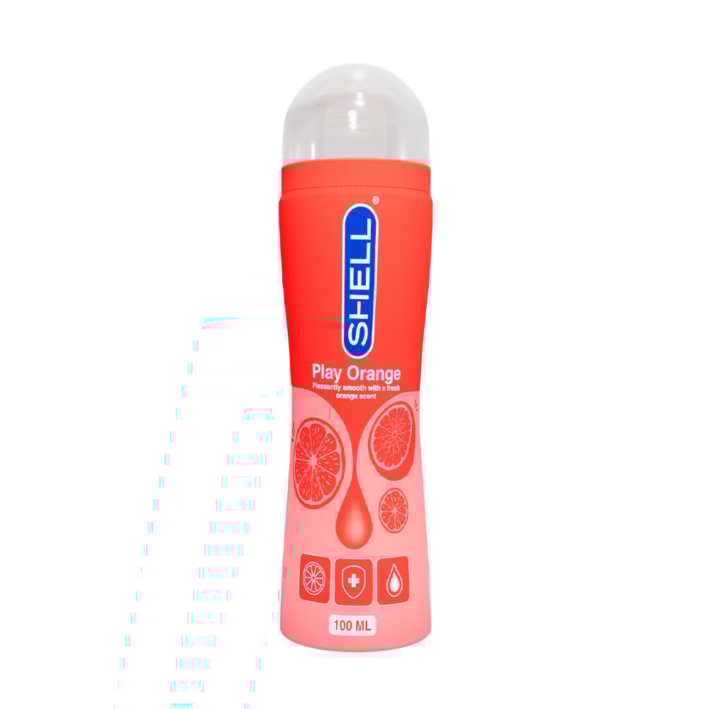Gel bôi trơn hương cam Shell Play Orange - Chai 100ml