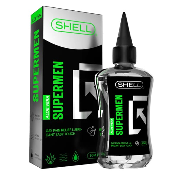 Gel Bôi Trơn Hậu Môn Shell Supermen Aloe Vera – Tinh Chất Lô Hội