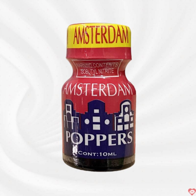 Chai hít tăng khoái cảm Popper PWD USA Amsterdam Red - Chai 10ml