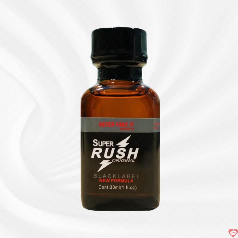 Chai hít tăng khoái cảm Popper PWD USA Super Rush Black Label - Chai 30ml