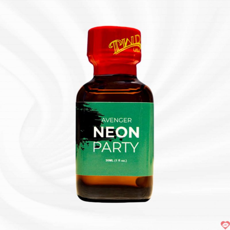 Chai hít tăng khoái cảm Popper PWD Avenger Neon Party Green - Chai 30ml