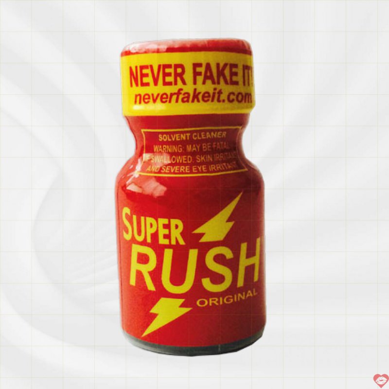 Thuốc ngửi Popper Super Rush Đỏ 10ml by PWD - Made in USA