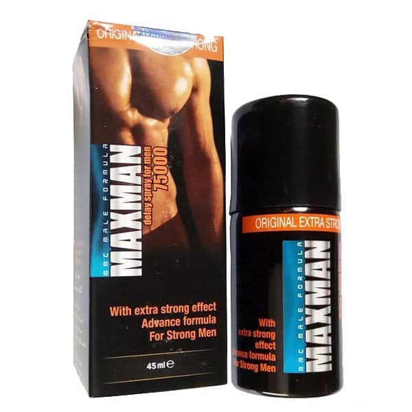 Chai xịt Maxman 75000 Đức – Chống Xuất Tinh Sớm – Hiệu quả nhanh