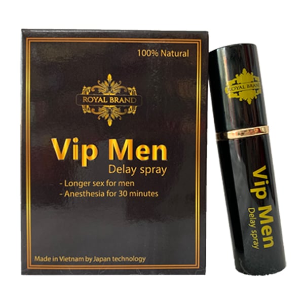 Chai Xịt Vip Men – Kéo Dài Thời Gian Chính Hãng VN