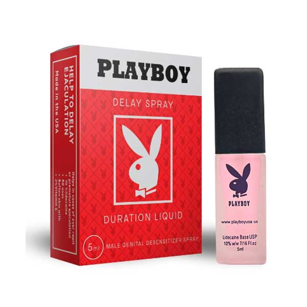 Chai Xịt Playboy Đỏ – chống xuất tinh – chai 5ml