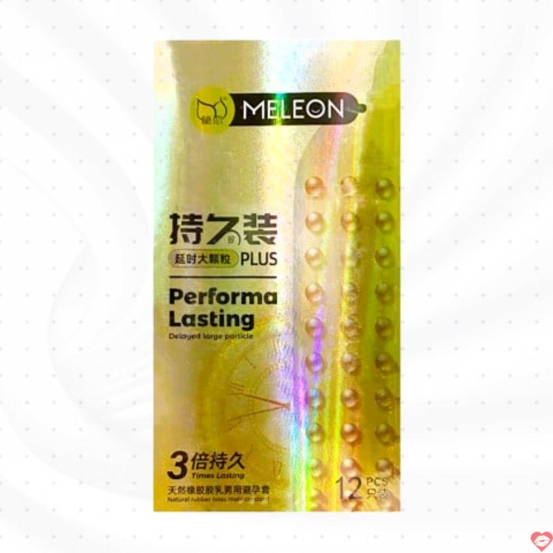 Bao Cao Su Meleon Performa Hạt Nổi Lớn Kéo Dài Gấp 3 Lần 