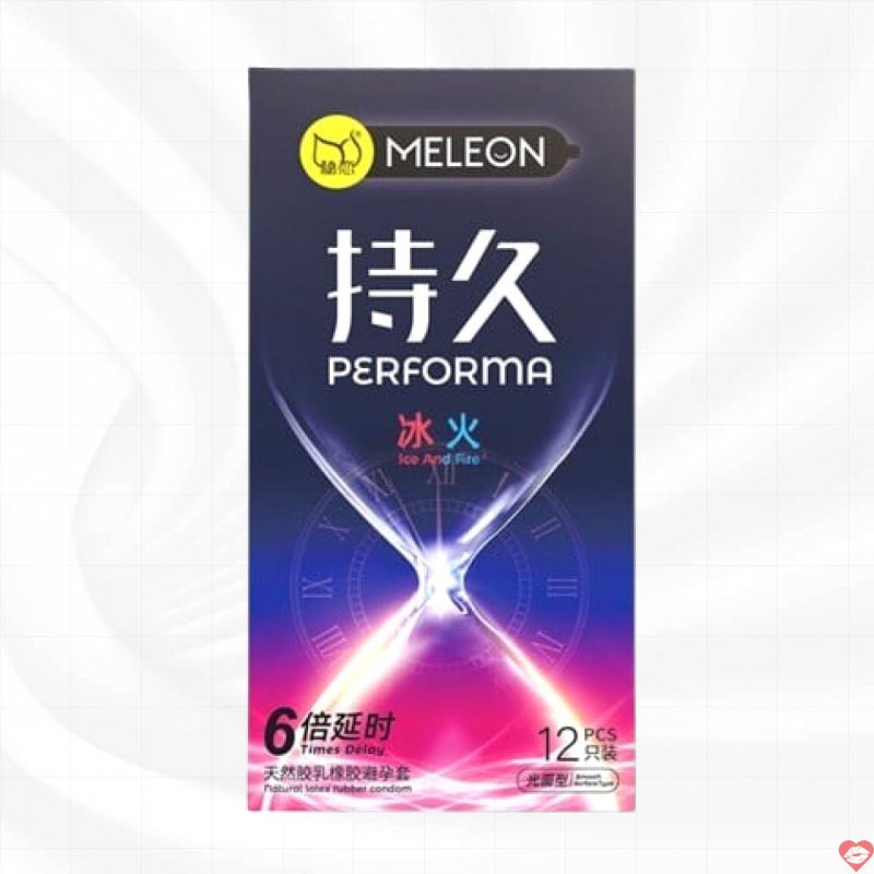 Bao cao su Meleon Performa Ice & Fire kéo dài thời gian lâu 