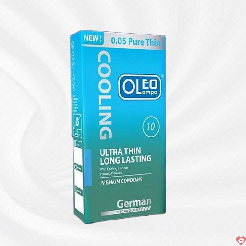 Bao Cao Su Oleo Cooling Siêu Mỏng Kéo Dài Thời Gian Lâu Ra 