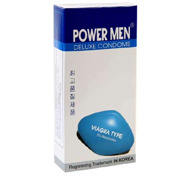 Bao cao su Powermen Viagra – Siêu mỏng kéo dài quan hệ