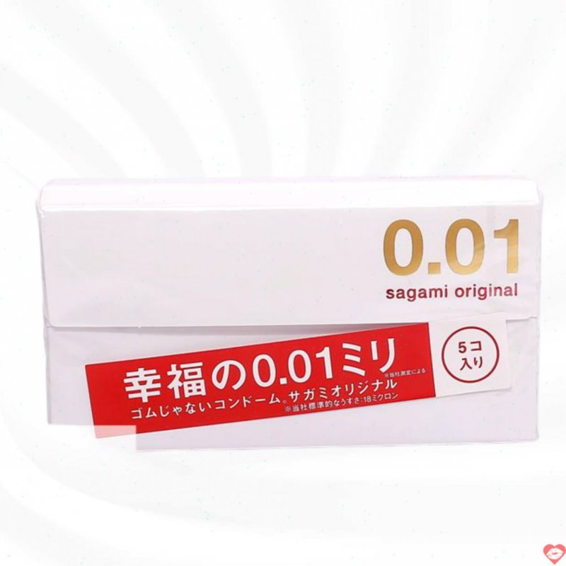 Bao Cao Su SAGAMI 0.01 Mỏng Nhất - Cảm Giác Chân Thật - Hàng Chính Hãng 