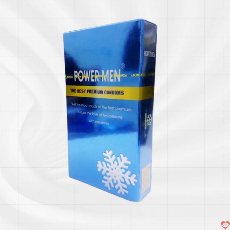 Bcs siêu mỏng hương bạc hà Power Men 0.03 chất lượng cao
 