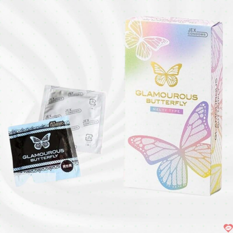 Bao Cao Su Jex Glăn Mỏng Trơn Cảm Giác Chân Thật 10 Cái 