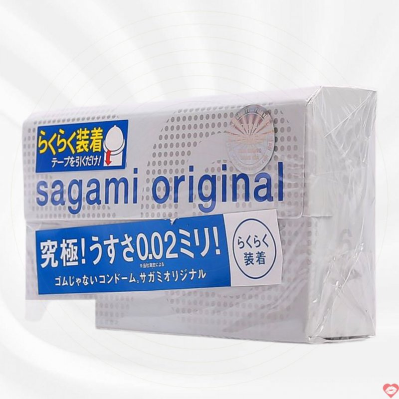 Bao Cao Su SAGAMI 0.02 Siêu Mỏng Cực Đã - Tăng Khoái Cảm 
