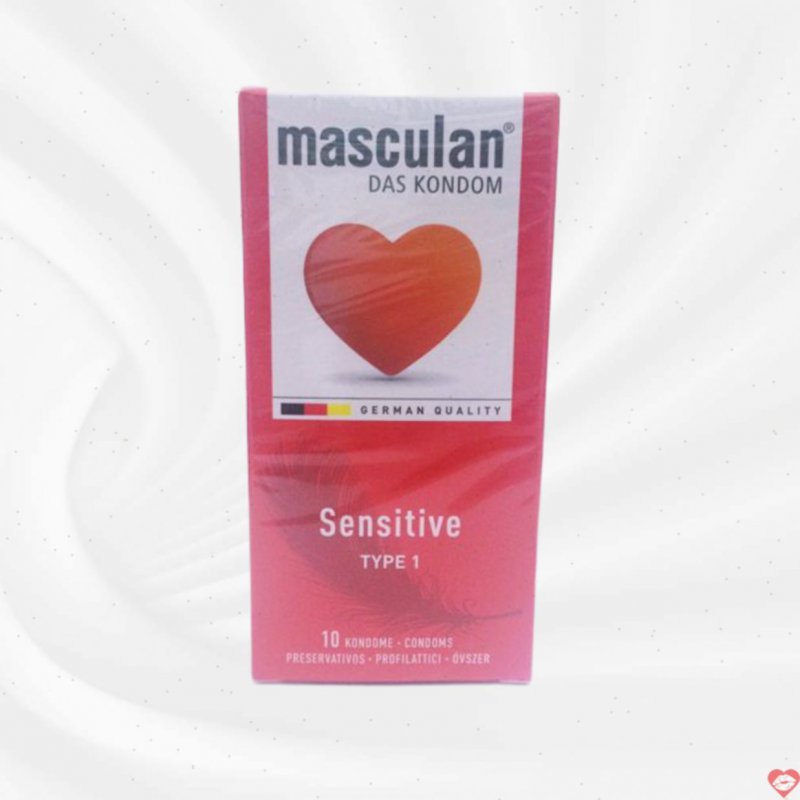 Bao cao su Masculan Sensitive Đức mỏng siêu nhạy kích thích mua 