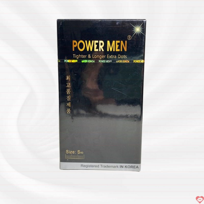 Bao cao su gai nhỏ Power Men tăng khoái cảm kéo dài lâu hơn 