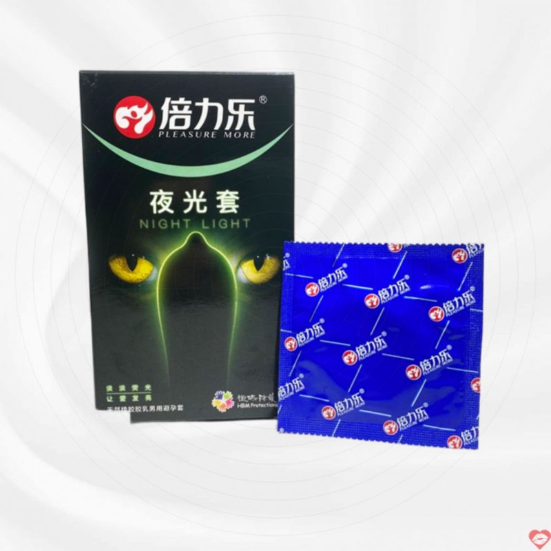 Bao cao su dạ quang HBM Night Light kích thích đặc biệt 