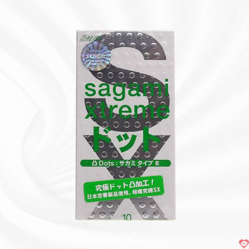 Bao cao su SAGAMI Xtreme White gai kích thích giá rẻ ưu đãi 