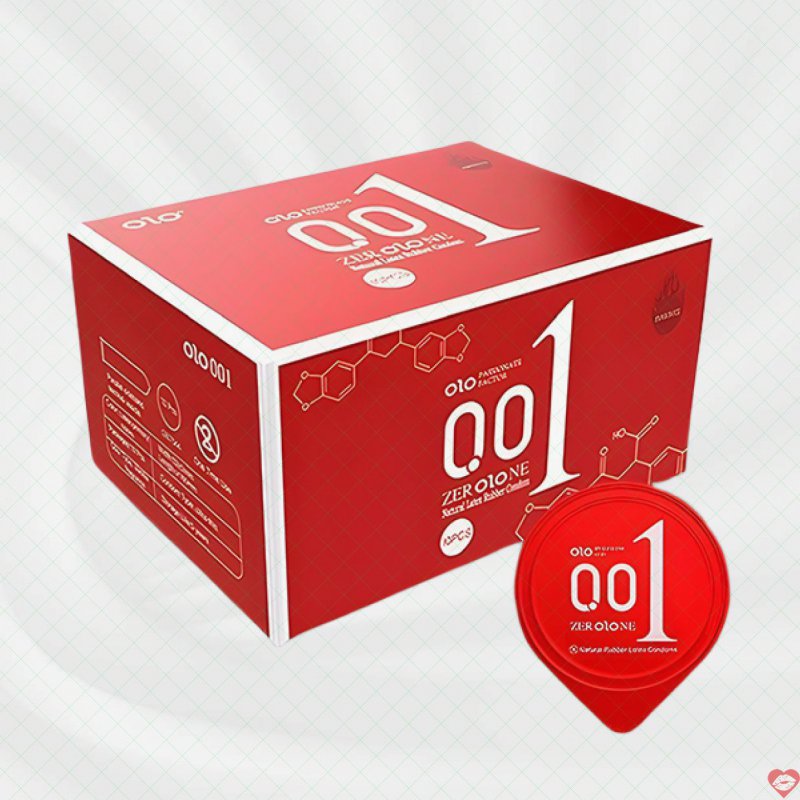 Bao cao su Olo Đỏ 0.01 Gel Nóng Ấm Siêu Mỏng Chất Lượng
 