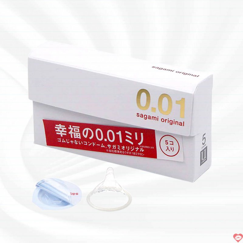 Bao cao su Sagami 0.01 siêu mỏng Đột phá an toàn cảm giác thật 