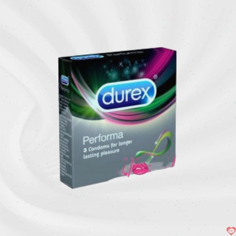 Bao cao su Performa 3 chiếc DUREX chính hãng giá tốt 