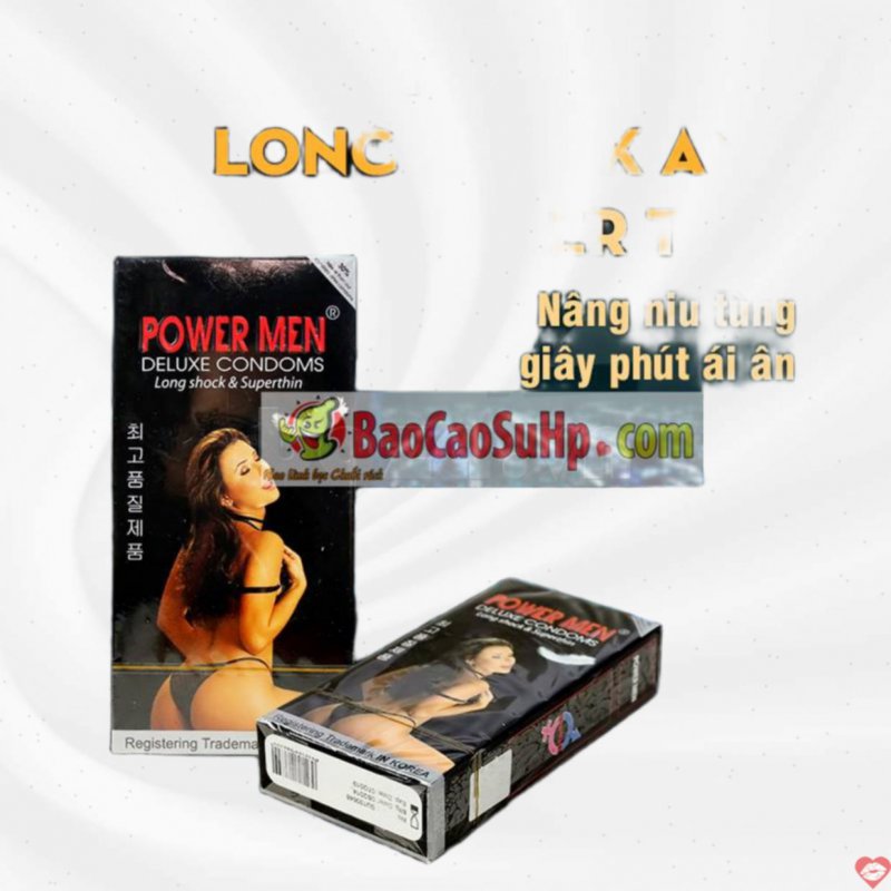 Bao cao su Power Men 2 in 1 Super Thin kích thích mạnh mẽ 