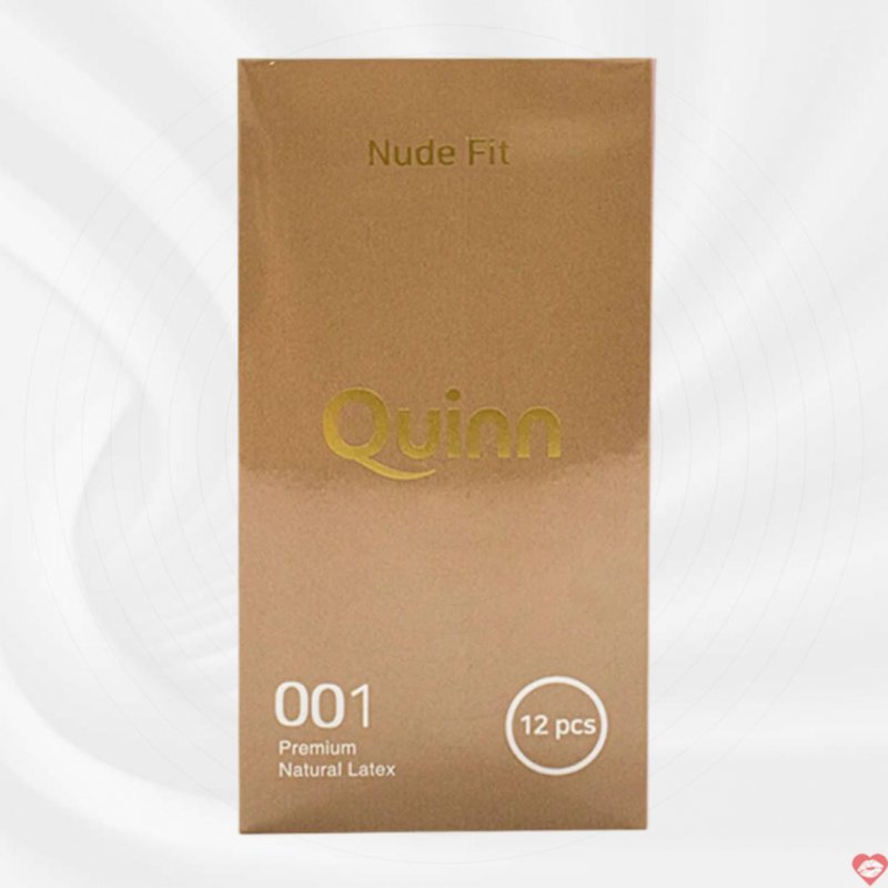 Quinn Nude Fit siêu mỏng Hộp 12 cái chống tuột an toàn 