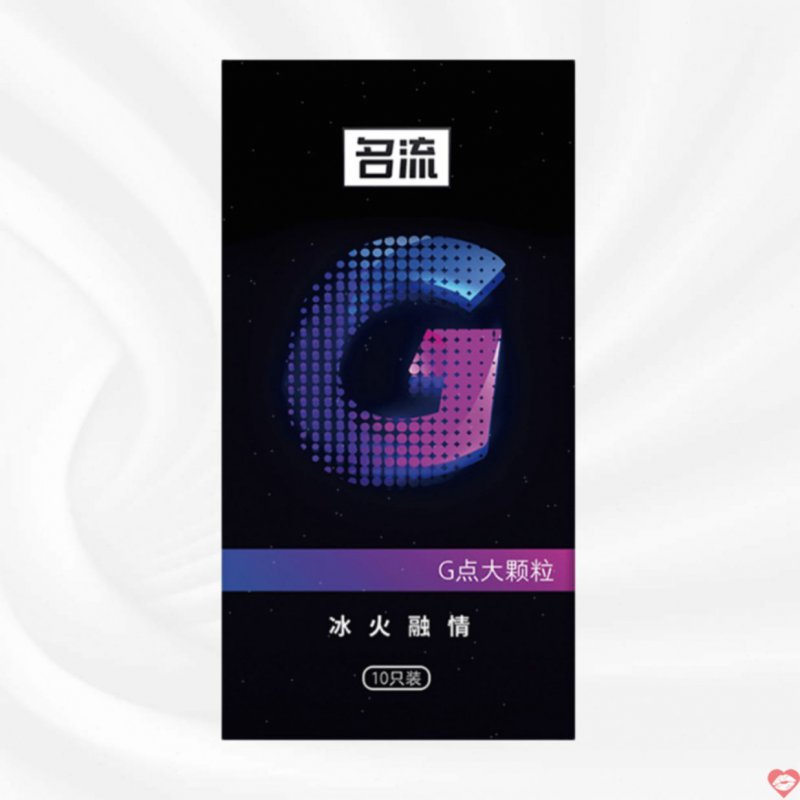 Bao Cao Su Mingliu G Tím Mát Lạnh Kích Thích - Hộp 10 Cái 